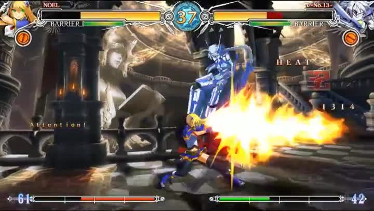 Blazblue Central Fiction Noel Vermillion