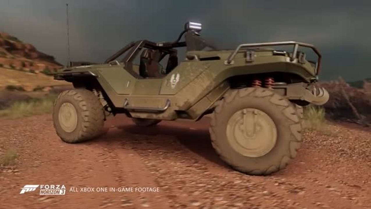 Forza Horizon 3 accueille le Warthog de Halo
