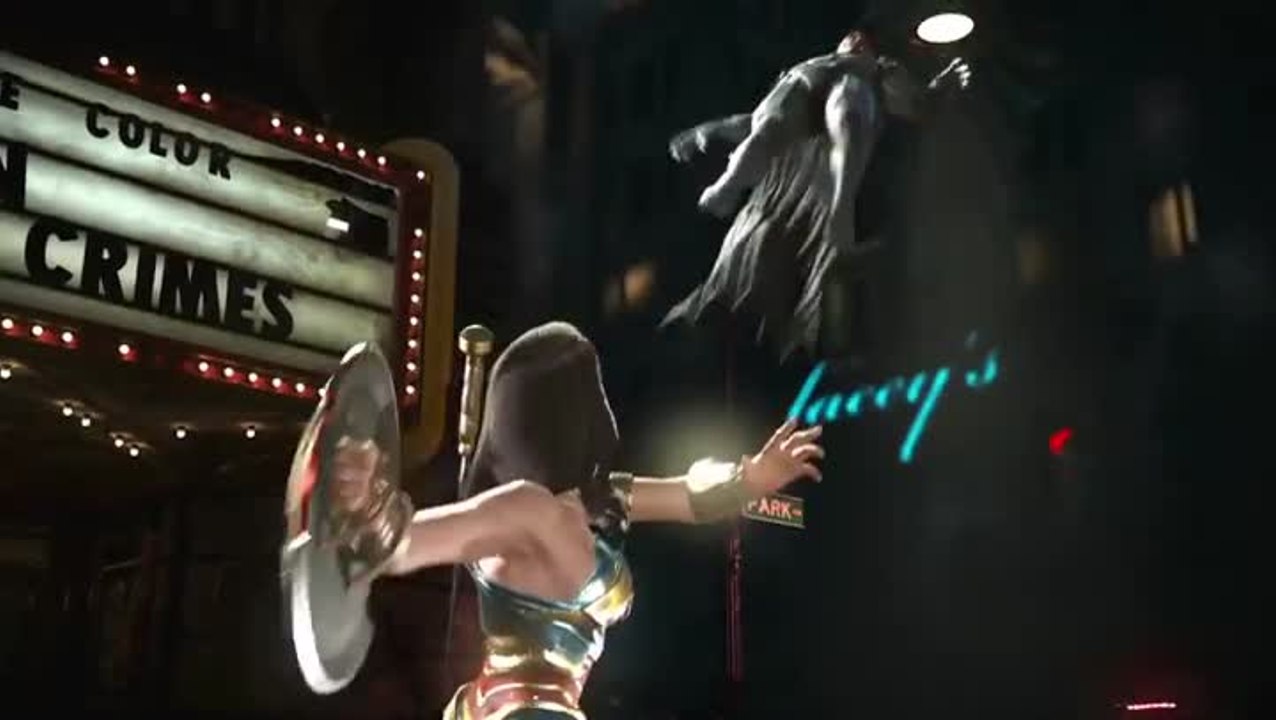 Injustice 2 - Wonder Woman contre Blue Beetle