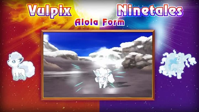Pokémon Lune/Soleil formes Alola et Moves