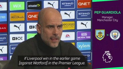 Liverpool result won't affect City - Guardiola