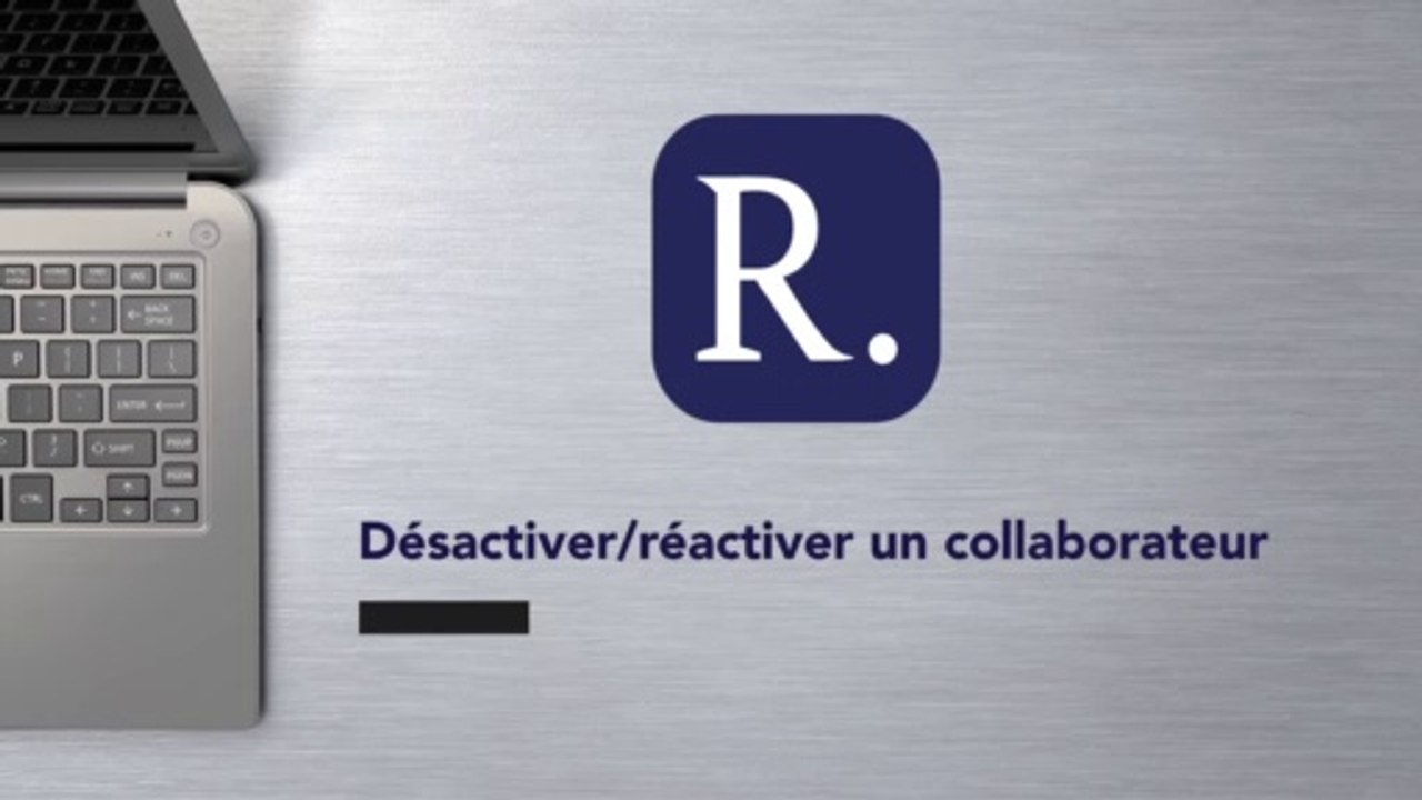 Admin : Désactiver / réactiver un collaborateur