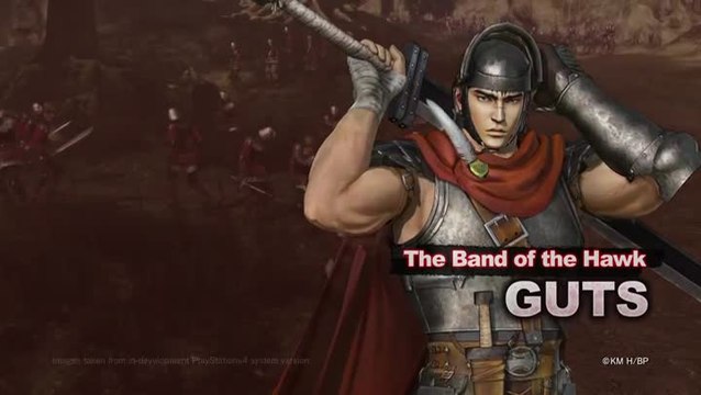 Berserk and the Band of The Hawk nous présente Guts