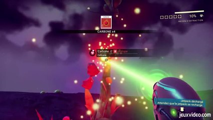 No Man's Sky - Extrait de jeu les pieds sur terre