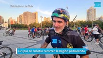 Cicloturismo, un fenómeno en aumento en La Plata