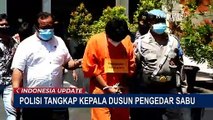 Jadi Pengguna Sekaligus Pengedar Sabu, Kepala Dusun Ditangkap Polisi!