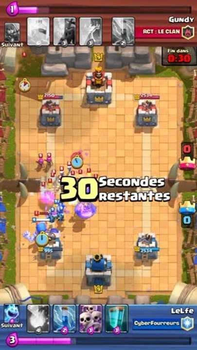 Démo du Deck Clonage de Squelettes (Arène 8 et +)