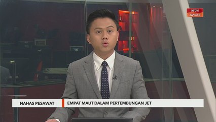 Nahas Pesawat | Empat maut dalam pertembungan jet