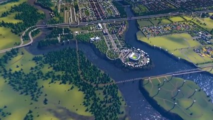 Cities Skylines vous invite au stade