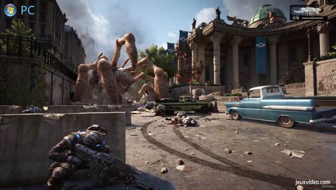 Versus Gears of War 4 : PC vs One