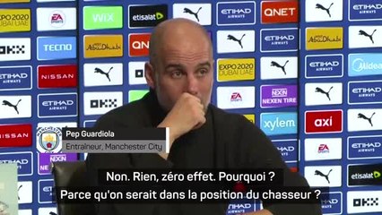 31e j. - Guardiola agacé par les questions sur la course au titre