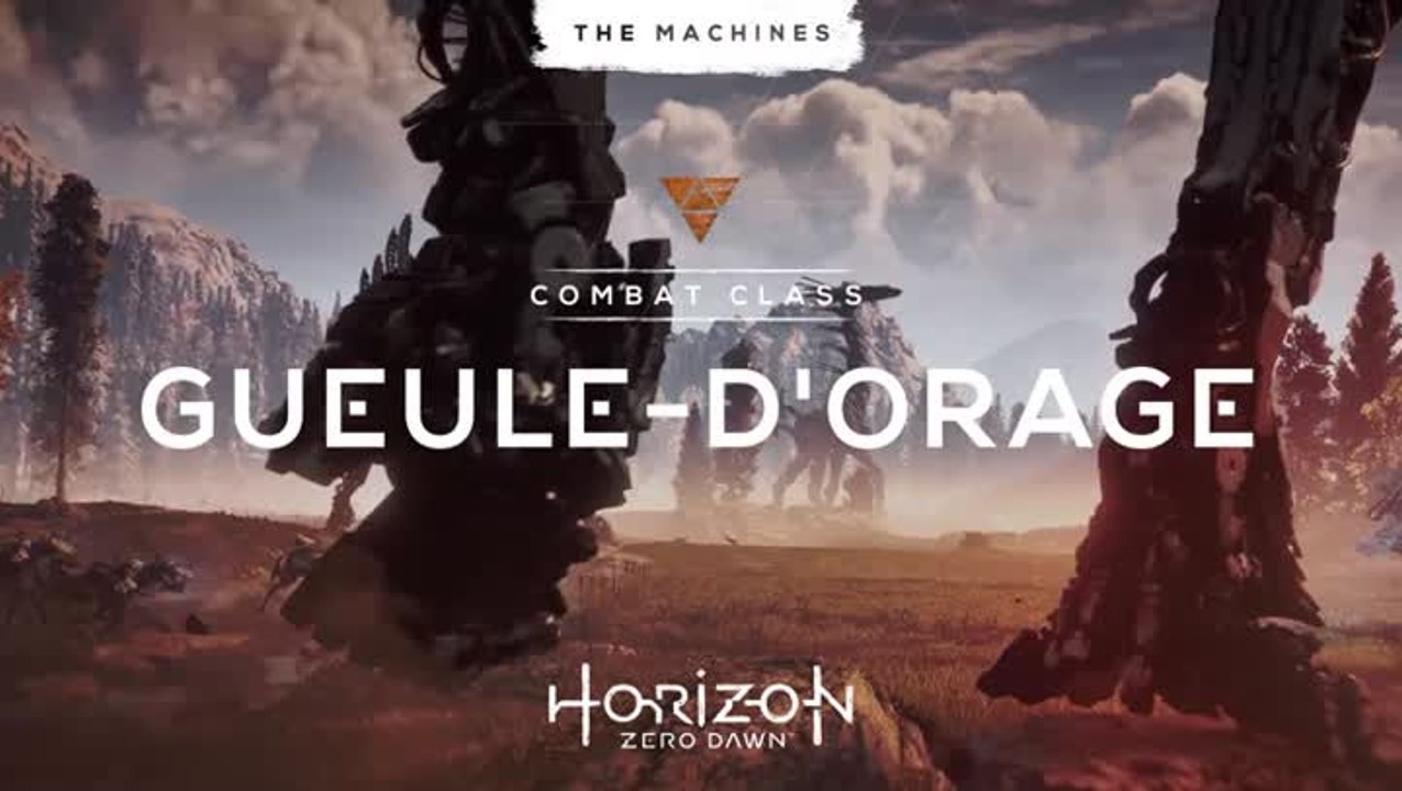 Horizon Zero Dawn, gueule d'orage