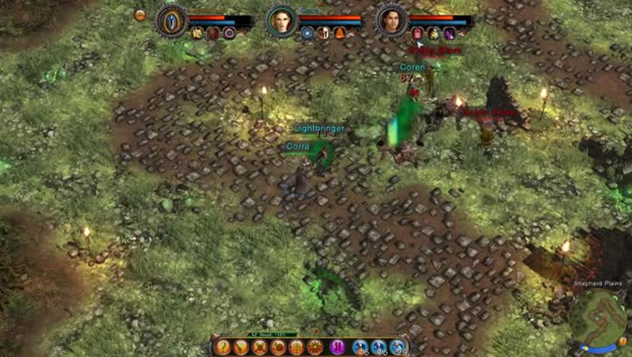 Ember ressort des flammes