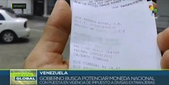 En Venezuela se implementa ley de impuesto para potenciar la moneda nacional