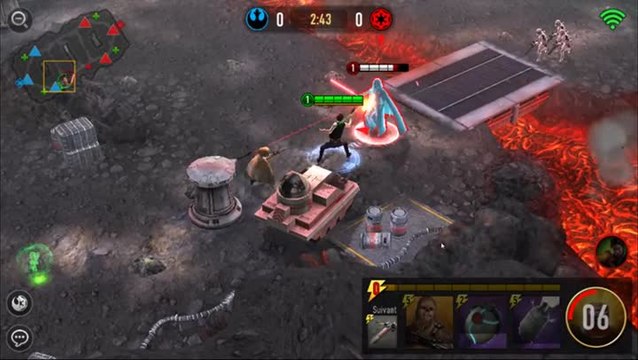 star wars force arena han solo