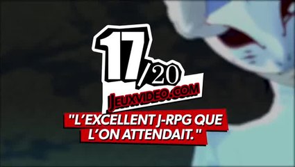 Persona 5 Accolades Trailer FR