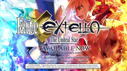 Fate/Extella : Trailer de lancement