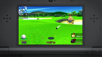 Mario Sports Superstars Bande annonce Golf 3DS