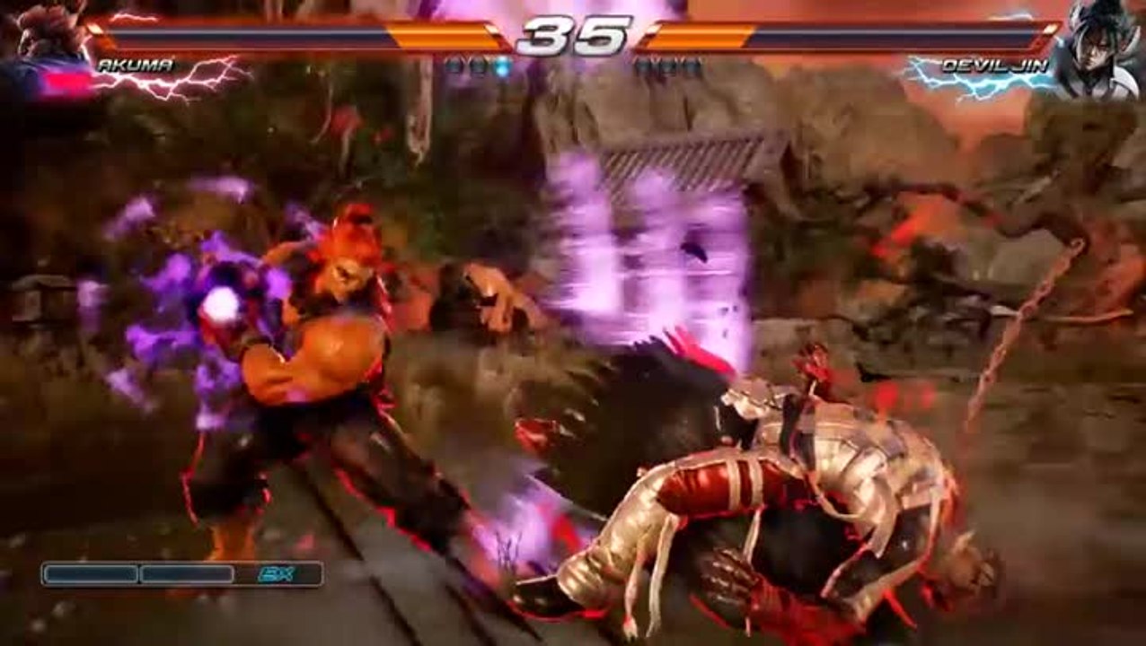 Tekken 7 - Akuma VS Devil Jin Gameplay