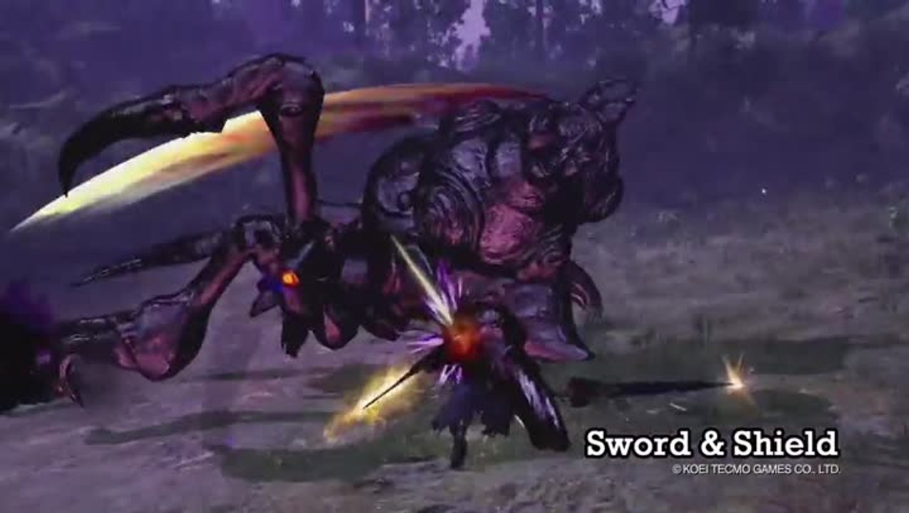 TOUKIDEN 2 NEW WEAPON TYPE WORD SHEILD
