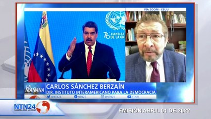 HABLAMOS CON CARLOS SÁNCHEZ BERZAÍN, DIRECTOR DEL INSTITUTO INTERAMERICANO PARA LA DEMOCRACIA