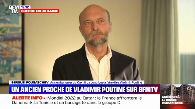 Sergueï Pougatchev, ancien banquier du Kremlin: Les Russes sont unis, peut-être même davantage que ce qui était le cas par le passé