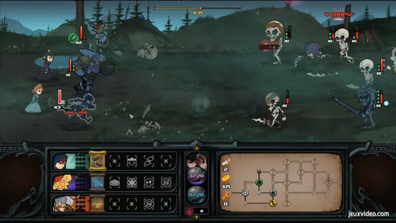 Has-Been Heroes : A la croisée de Plants vs. Zombies et Darkest Dungeon