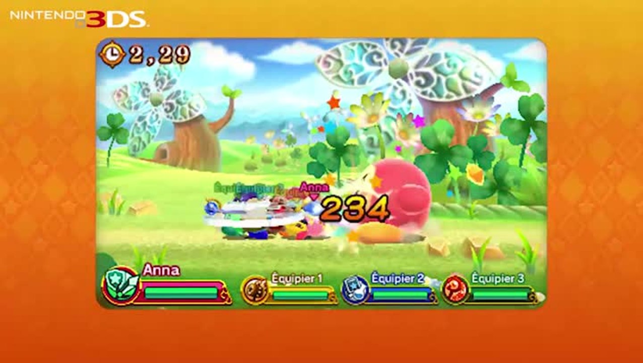 Team Kirby Clash Deluxe Bande-annonce de lancement Nintendo 3DS