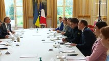 Macron recebe presidente da câmara da cidade ucraniana de Melitopol