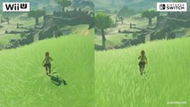 Versus The Legend of Zelda : Breath of the Wild - Le comparatif des versions Switch et Wii U