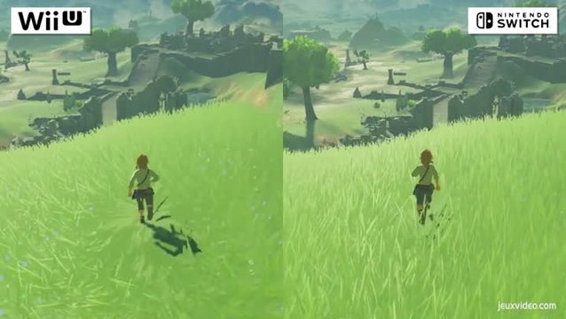 Versus The Legend of Zelda : Breath of the Wild - Le comparatif des versions Switch et Wii U