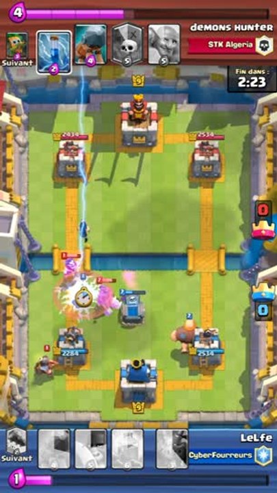 Démonstration Deck Géant - Bélier de combat - Arène 9 et plus