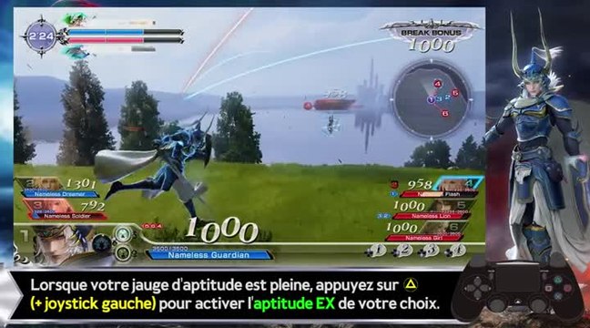DISSIDIA FINAL FANTASY NT : Tutorial Video