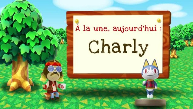 Animal Crossing : New Leaf accueille Charly l'Amiibo