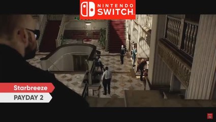 Payday 2 Nintendo Switch Trailer