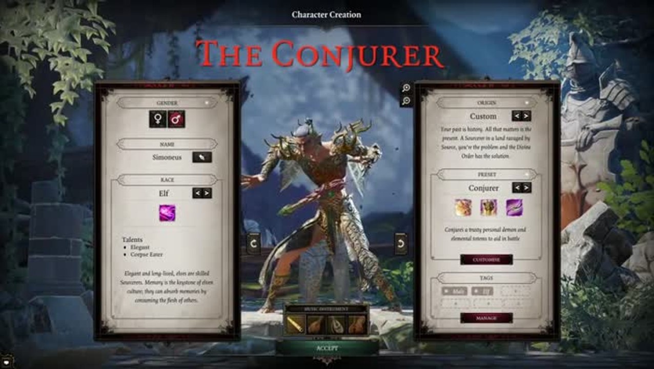 Divinity Original Sin 2 Summoning and Polymorphing Trailer