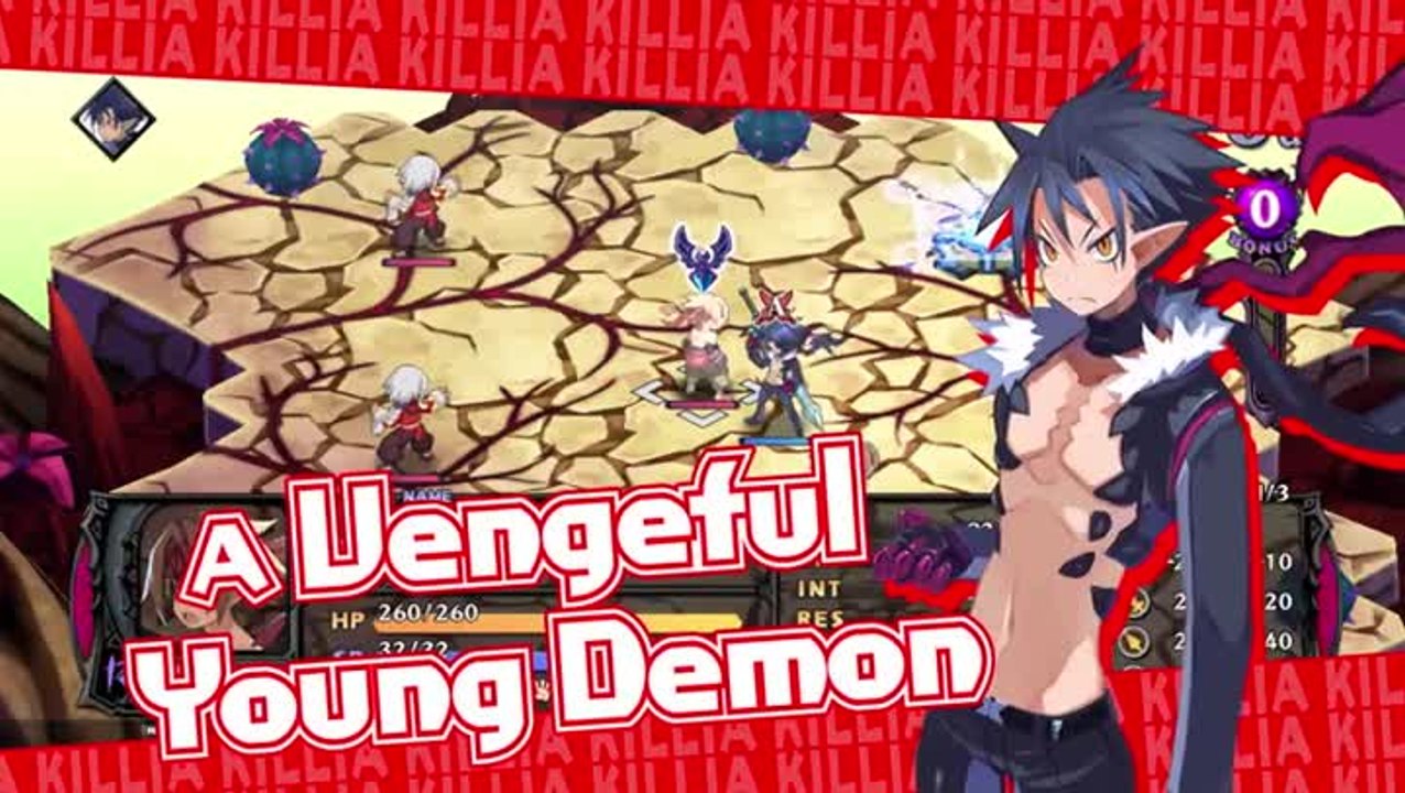 Disgaea 5 Complete présente ses protagonistes sur Switch