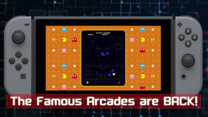 Download Video: NAMCO MUSEUM  Announcement Trailer Nintendo Switch