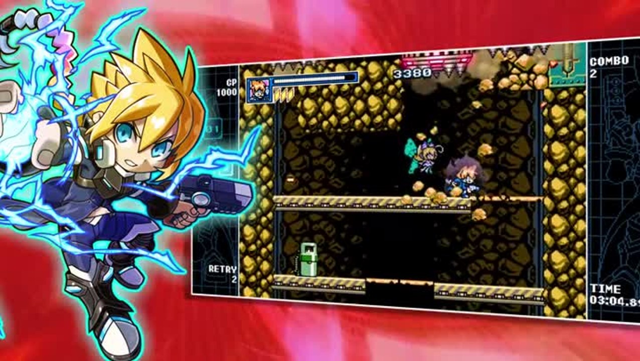 Mighty Gunvolt Burst Official Trailer