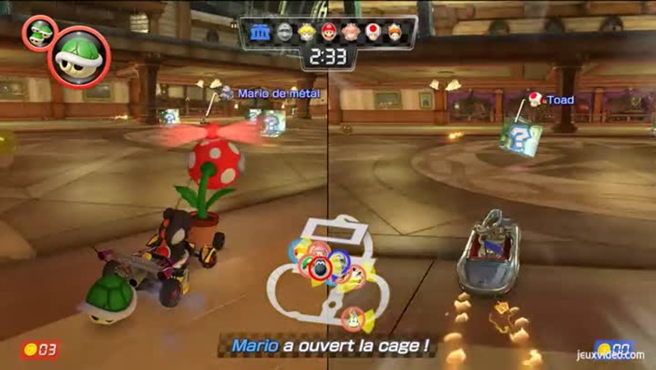 Mario Kart 8 Deluxe - Le nouveau mode Bataille : Traque sur la Piste