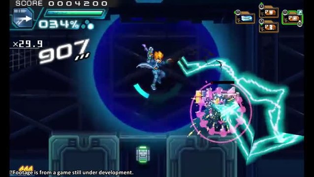 Azure Striker GUNVOLT STRIKER PACK Switch Version Official Trailer