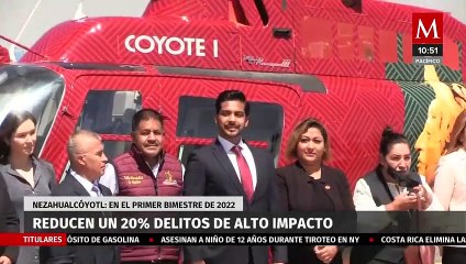 Reducen 20 por ciento los delitos de alto impacto en Nezahualcóyotl