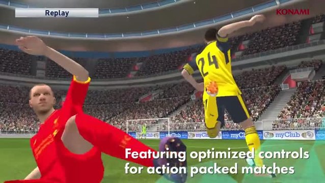 PES 2017 Mobile : un stade de foot dans la poche