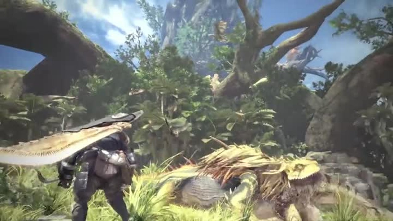 Monster Hunter World - PS4 Gameplay E3 2017