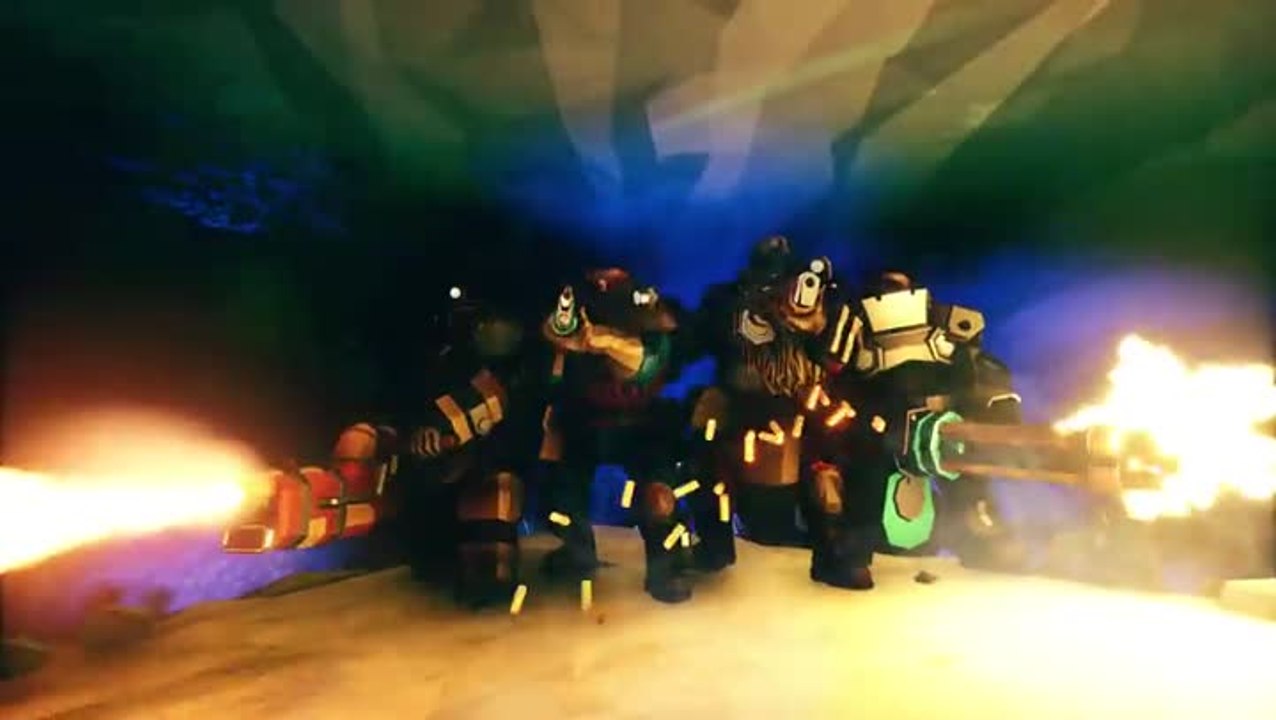 Deep Rock Galactic Trailer E3 2017