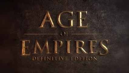 Age of Empire : Definitive Edition - Trailer E3 2017