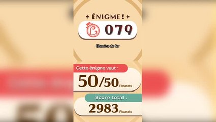 Solution de l'Enigme 079 de L'aventure Layton