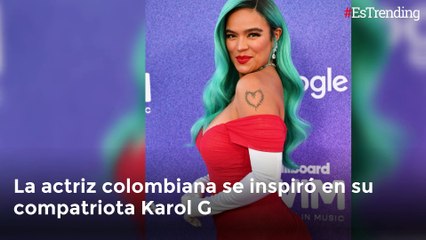 Inspirada en Karol G: Sofía Vergara sorprendió en redes por 'pintarse' el cabello de azul