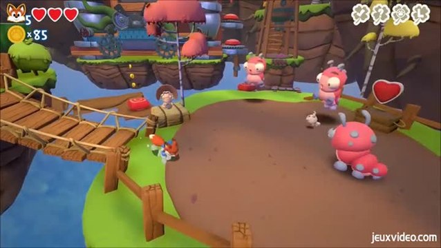 Gameplay Super Lucky's Tale