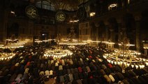 Ayasofya-i Kebir Camii'nde 88 yıllık teravih hasreti meydana taştı